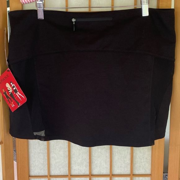 SPANX Wrap & Go Black Tie-Front Skirt We’ve Git Your Butt Covered SZ L/XL NWT - Picture 5 of 11